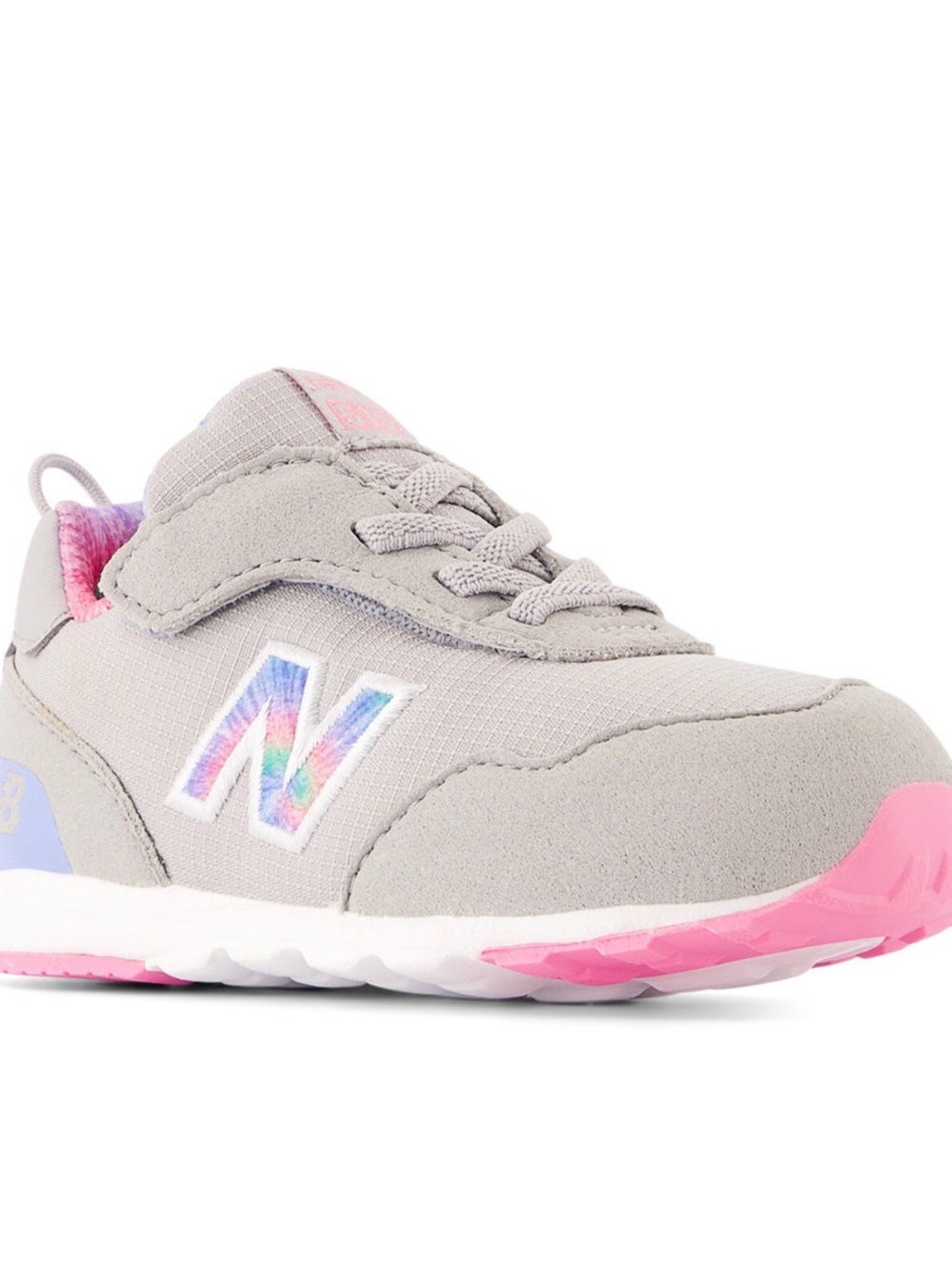 New Adorable New Balance 515 Hook-and-Loop Toddler Girls Athletic Shoes Size 8